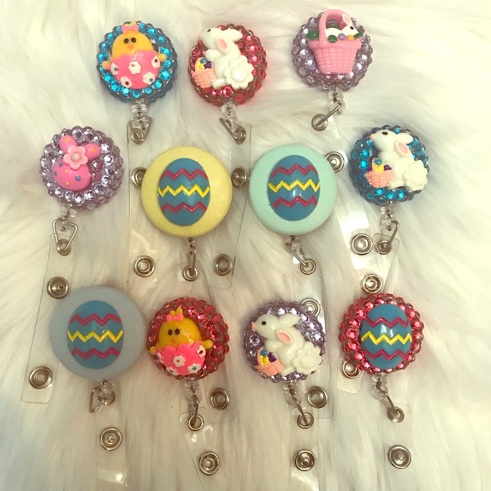 Easter ID Badge Reels